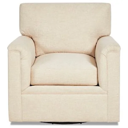 Swivel Chair with Down Seat